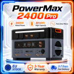 Oscal PowerMax 2400pro Kaasaskantav Toitejaam 2400 * 2W 3892WH P&auml;ikesepaneel V&auml;ljas Telkimine Kodu H&auml;daolukord Mobiilne Toitepank BP2400 Pro-YY