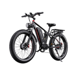 DUOTTS S26 Kahemootoriline Elektrijalgratas, 750W&times;2, 48V 20Ah Aku, 26-tolliised*4.0 Laiad Rehvid.