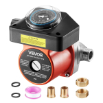 VEVOR Kuumavee ringluspump, taimeriga, 38 LPM Kiirringluspumba komplekt, Ringluss&uuml;steem, 100W AC 220-240V