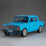 1:18 LADA 2107 Sulamist Auto Valatud Mudelid & M&auml;ngus&otilde;idukid Metallist M&auml;nguauto Mudel Heli ja Valgus T&otilde;mba Tagasi Kollektsioon Laste M&auml;nguasi sinine