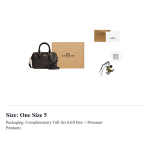 COACH Rowan kaetud l&otilde;uendist Boston kott, Crossbody k&auml;ekott V&auml;ike Naiste Pruun CW329-IMXAQ One Size 5 beige