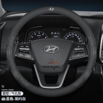 Nahast auto roolikatete Hyundai Tucson Kona i30 ioniq 5 6 Palisade Santafe Elantra Sonata Creta Nexo Tarvikud black