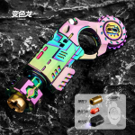 Mini metallist EDC stressileevendusm&auml;nguasjad p&uuml;stolid eemalduvad Fidget rullik keerutaja mehaaniline liugur hammasratas l&otilde;ikur r&otilde;ngas t&auml;iskasvanud