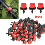 50 tk vihmuti aia kastmismasina mikrovoolu tilgutipeaga reguleeritav veetilguti