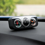 Auto termomeeter H&uuml;gromeeter Materjal Autokell Auto Elektrooniline Kell Auto&otilde;hk