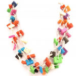 Les Tr&eacute;sors De Lily [B8087] &ndash; Tutti Frutti 'Joie de Vivre' kaelakee mitmev&auml;rviline