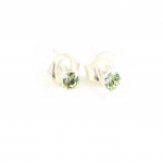 Les Tr&eacute;sors De Lily [B8475] - Brillants Argent Vert Clair 2 mm roheline