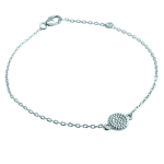 Les Tr&eacute;sors De Lily [K7799] &ndash; h&otilde;bedane k&auml;ev&otilde;ru 'Chor&eacute;ographie' h&otilde;bedane (roodiumiga kaetud) &ndash; 7 mm h&otilde;be