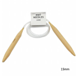 15/20/25 mm ringikujulised puidust kudumisvardad plasttoruga kampsuni heegeln&otilde;elaga 15