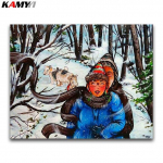 5D DIY Teemantmaal, T&auml;is&uuml;mmargune puur Tikand Ristpistes Mosaiik Avaleht 20X30CM