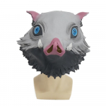 Hashibira Inosuke Cosplay maskid Anime Demon Slayer Pig Head Props One Size