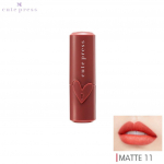 Cute Press Heart ID matt huulepulk nr 11-15 &ndash; Tai kosmeetiline jumestus Matte No. 11