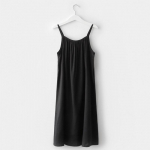 YUBAOBEI T&uuml;drukute Kleit Teismeliste Peokleit Puuvillane Suvine Lahtine Must Rannakleit T&uuml;drukutele Lasteriided 4T must