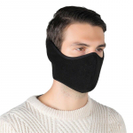 Mood Talvine pooln&auml;omask Termiline fliis k&otilde;rva-suu kate Kaelasoojendaja Tuulekindel Jalgrattas&otilde;it Lumelaud Suusk Matkamine Sport Sall Unisex Warm Mask must