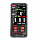 NJTY T5 6000 arvestab t&otilde;elist RMS-i multimeetrit, digitaalne universaalne tester 3,8-tolline suur LCD-ekraan must