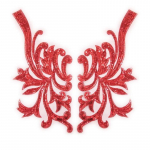 H&otilde;bedane pitskangast tikitud kleit, aplikatsioonid Flora krae v&otilde;rk barokkstiilis vintage &otilde;mble plaastrid pulmakaunistuseks meisterdamine