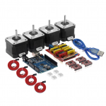 CNC Shield V3.0 laiendusplaat R3 plaat 4*A4988 draiver 4*4401 samm-mootori komplekt koos jahutusradiaatori USB-ga mitmev&auml;rviline