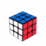 Speed ​​Cube Puzzle 3x3x3 Professionaalne Magic Cube kleebisteta Warrior Speed ​​Ungari kuubik Montessori hariv m&auml;nguasi lastele must