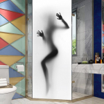 Roheline Metssild Isekleepuv uksetapeet 3D PVC Kodukaunistuse kleebis Ranna P&auml;ikesemaastiku Plakat Seinamaal Seinakleebise deurkleebis 21