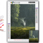 Populaarne 5D isetegemise ristpistes Euroopa draakonimaaling t&auml;ispuur-ristpistes k&auml;sit&ouml;&ouml;komplekti seinakleebis Kodukaunistus Full Round 20X30CM