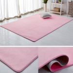 Lihtne ja kaasaegne Coral Velvet Carpet elutuba Home Mat Magamistoa voodi vaip 100*160cm