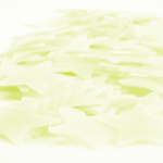 100 tk Imeilusad &ouml;&ouml;valgusega fluorestseeruvad Glow Stars kleebised Kodukaunistuse seinakleebis lastele