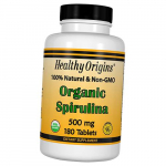 Orgaaniline Spirulina, Orgaaniline Spirulina 500, Tervislik p&auml;ritolu 180 tab (71354003) 180tab