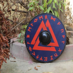 Royal Handicraft Battle Warrior Shield Knight Cosplay Shield 60,96 cm Viking LARP Replica Shield