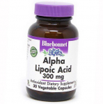 Alfa lipoehape, alfa lipoehape 300, Bluebonnet Nutrition 30 k&ouml;&ouml;giviljakapslit (70393009) 30vcaps
