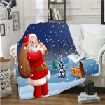 H&auml;id j&otilde;ule tekk Pehme pl&uuml;&uuml;sis tekk J&otilde;uluvana tekk Flanell tekk pl&uuml;&uuml;s tekk lapse voodi diivan diivan tekk 75x90cm