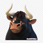 Bull Ferdinand Lugu Ferdinandi filmitriigist soojus&uuml;lekandel tr&uuml;kkimisel Vin&uuml;&uuml;lplaastrid Kleebis riietele Ise ise teha aplikatsioonid pestavad plaastrid
