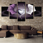 5 t&uuml;kki seinakunst, l&otilde;uendimaal Must-valge draakoni animatsioon plakat Modulaarsed pildid Elutoa magamistoa kujundus 20X35 20X45 20X55cm