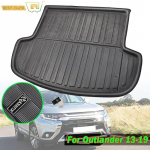 Tagumine pagasiruumi sobiv Mitsubishi Outlander 2013 - 2017 2018 pakiruumi vooder Cargo Mat alus p&otilde;rand vaip Mud Kick
