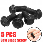 5 tk uus must metallist saelehe polt M8 x 18 mm vasakpoolse keermega kuuskantpea &auml;&auml;rik