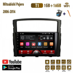 9-tolline Android Mitsubishi Pajero 2006-2014 autoraadio multimeedia videopleier GPS-navigatsioon WIFI 1+16GB