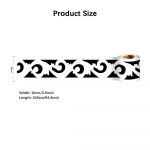 Isekleepuv v&ouml;&ouml;joon dekoratiivne riba Vannitoa p&otilde;randaliistud p&otilde;randaplaadid veekindlad koorimis- ja seinakleebis