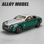 1/22 Scale Wraith Diecast automudeli m&auml;nguasi, tagasit&otilde;mmatav m&auml;nguasi koos heli ja valgusega lastele v&auml;ikelastele poistele t&uuml;drukutele m&otilde;eldud kingituste kollektsioon 1/22-17x7.5x4.5cm h&otilde;be/roheline