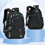 Suure mahutavusega laste veekindlad kooli seljakotid Ortopeedilised t&uuml;drukud poisid seljakott Laste koolikotid Mochila Escolar 1.&ndash;9. klass small must/sinine