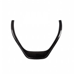 Auto s&uuml;sinikkiust tekstuuriga sisemine roolipaneeli raami katte trimm BMW 3-seeria F30 F32 F34 2013 2014 jaoks carbon texture A