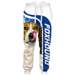 Kevad-s&uuml;gismood Meeste p&uuml;ksid Mood Loomad Foxhound 3D Print P&uuml;ksid Vabaaja dressip&uuml;ksid T&auml;navar&otilde;ivad Meeste r&otilde;ivad S-6XL S