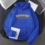 Ukraina kampsunid Ukraina dressipluus Mehed Naiste Pullover Fliis Meeste kampsunid Kollane Roheline Kapuutsiga Meeste R&otilde;ivad Streetwaer L