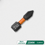 L&ouml;&ouml;gitugev magnetiline kruvikeeraja pea rist 25/50/65/70/90/150 roostevastased otsad 1/4 tolli kuuskantotsik elektrilise kruvikeeraja jaoks Elektrilise puuri kruvide komplekt Cross screwdriver