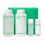 INNISFREE rohelise tee h&uuml;aluroonhappega nahahoolduskomplekt Set