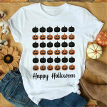 Naised Pumpkin Coffee Spice Uus S&uuml;gis S&uuml;gis Halloween Cartoon Thanksgiving Tops Tavalised Tees Graafiline T-s&auml;rk T-s&auml;rk Riided. L