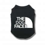 Saabumine Fashion Dog Face Vest Prantsuse mops Teddy Dog Lemmikloomade riided XS
