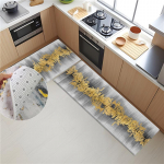 Abstract Geometric Print K&ouml;&ouml;gimatt Libisemisvastane imav m&auml;luvahuga p&otilde;randamatt Retro stiilis vaip Pehme pestav pesuruumi vannitoamatt 40x60cm 1pcs