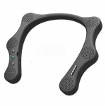 Kaela &uuml;mber riputatav Bluetooth k&otilde;lar 6 k&otilde;lariga, HIFI stereoheli sportimiseks, jooksmiseks, toetab Micro SD kaarti must