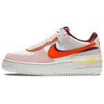 Nike Air Force 1 Shadow Team Red Orange Pearl naiste tossud Volt Summit-White Photon-Dust CU8591-600 38.5