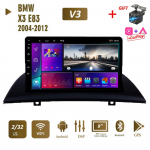 Android autoraadio Carplay BMW X3 E83 2004-2012 auto multimeedia videopleier GPS-navigatsioonis&uuml;steem WIFI 2+32GB 1+16GB