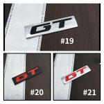 Auto modifikatsioon 3D Stereo AWD TURBO HYBRID Turbo&uuml;lelaaduriga metallist autokleebised V6 V8 nihe Standard GT tagumise saba sildi autokleebised 1